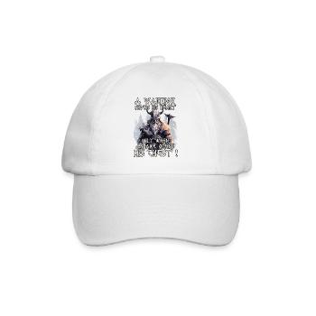 Asgard Maison des Dieux Mythologie Viking - Casquette classique - blanc/blanc - Devant