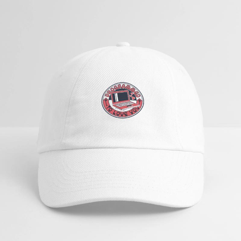 Programmed To Love You Developer Coder Baseball Cap