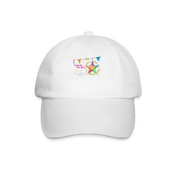 Cambodge Khmer Nouvel An Choul Chnam I Cadeau - Casquette classique - blanc/blanc - Devant