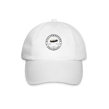 Spooky Halloween Town Design: Salem University - Baseball Cap - white/white - Front