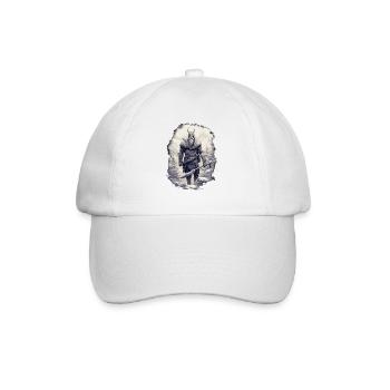 Viking Pride Wahalla Norse warrior tradition. - Baseball Cap - white/white - Front