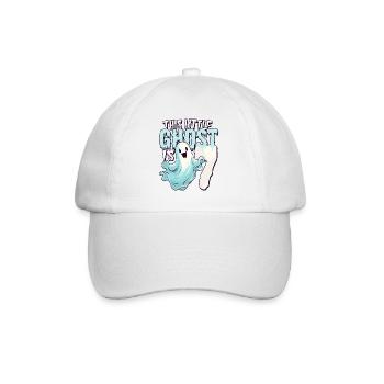 Dieser kleine Quälgeist ist 7 - sieben Jahre - 7. - Baseballkappe - Weiß/Weiß - Vorne