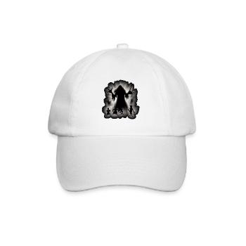 FIGURES D’OMBRE EFFRAYANTES - Casquette classique - blanc/blanc - Devant
