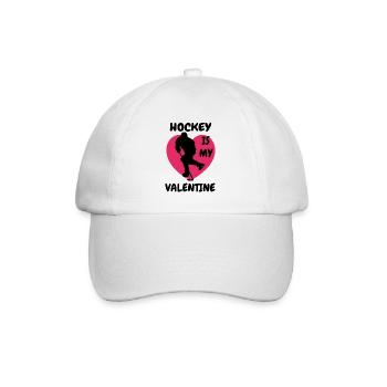 Joueur de hockey sur glace Fan de hockey sur glace Équipe de hockey sur glace - Casquette classique - blanc/blanc - Devant