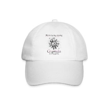 Funny Gemstone Chakra Healer Spiritual - Baseball Cap - white/white - Front