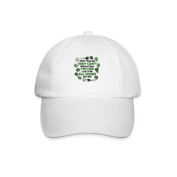 When They Say They Can't Without Meat Vegans - Baseball Cap - white/white - Front