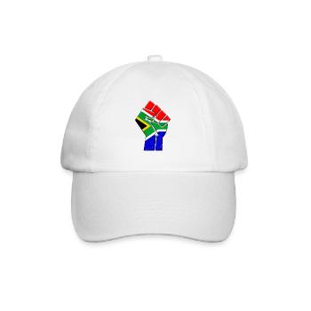 Afrique du Sud Drapeau Pays africain Fierté Natif - Casquette classique - blanc/blanc - Devant