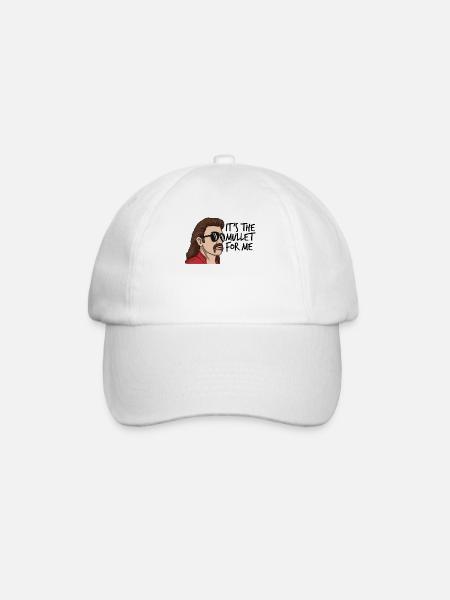 C’est le mulet pour moi Mulet Redneck Mâle - Casquette classique - blanc/blanc
