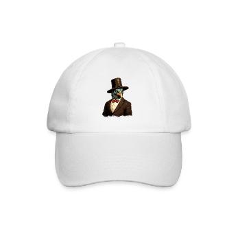 Thanksgiving American Pilgrim Turkey - Baseball Cap - white/white - Front
