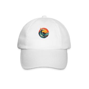 kitesurf kitesurf kitesurf kite surf planche - Casquette classique - blanc/blanc - Devant