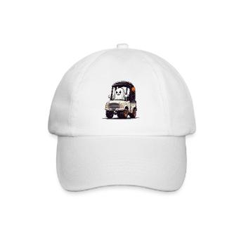 Ghost Driver Halloween Ghost Fun on Wheels - Casquette classique - blanc/blanc - Devant