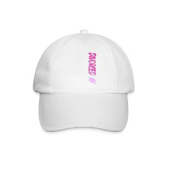Happy Divorce Party Divorced Af - Baseball Cap - white/white - Front