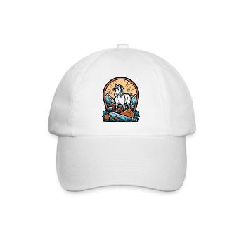 I love my pony - Baseball Cap - white/white - Front