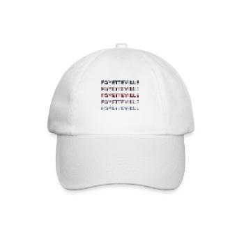 Vintage USA City - Rétro Fayetteville - Casquette classique - blanc/blanc - Devant