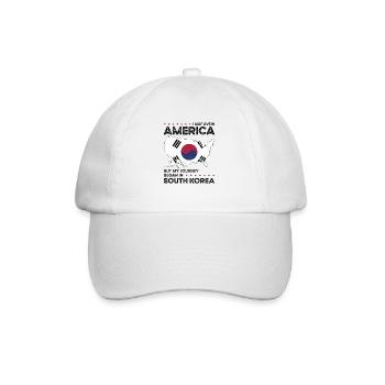 Patriote sud-coréen américain États-Unis - Casquette classique - blanc/blanc - Devant