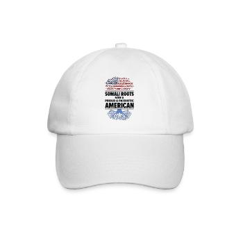 Somali American Patriot USA Grown - Casquette classique - blanc/blanc - Devant