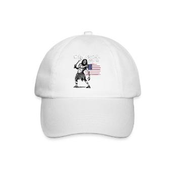 NÉANDERTAL, ÉTATS-UNIS - Casquette classique - blanc/blanc - Devant