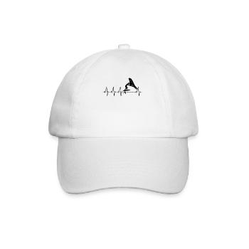 Wingfoil Surfer Wingfoiling Boards Heartbeat - Baseball Cap - white/white - Front