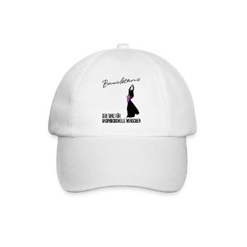 Sinnliche Bewegung - Der anspruchsvolle Bauchtanz - Baseballkappe - Weiß/Weiß - Vorne