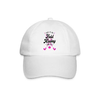 Field Hockey This Is My Field - Baseball Cap - white/white - Front