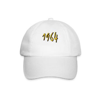 ANNÉE D’ANNIVERSAIRE 1964 - Casquette classique - blanc/blanc - Devant