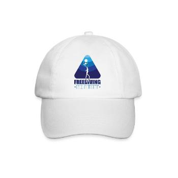Diving, Freediving, Apnea No Limit Freediving - Baseball Cap - white/white - Front