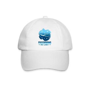 Plongée, Apnée, Apnée No Limit Apnée - Casquette classique - blanc/blanc - Devant