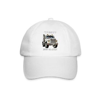CAMION DE REMORQUAGE LA FERRAILLE DOIT DISPARAÎTRE - Casquette classique - blanc/blanc - Devant