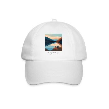 Daddy's little helper - Baseball Cap - white/white - Front