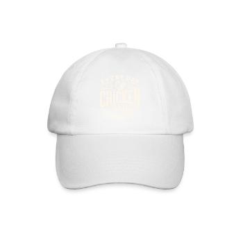 Every day is chicken day - Baseball Cap - white/white - Front