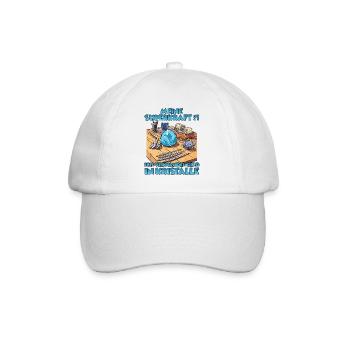 Sparkling Creations Kristallzüchter Geschenk - Baseballkappe - Weiß/Weiß - Vorne