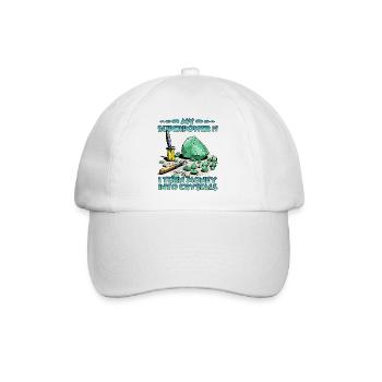 T-shirt Fans de cristal Cultiver soi-même de - Casquette classique - blanc/blanc - Devant