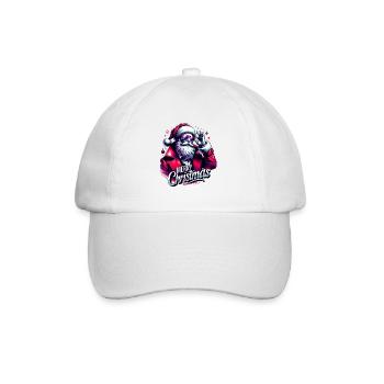 Joyeux Noël Père Noël - Casquette classique - blanc/blanc - Devant
