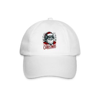 Merry Christmas Christmas Santa Claus - Baseball Cap - white/white - Front