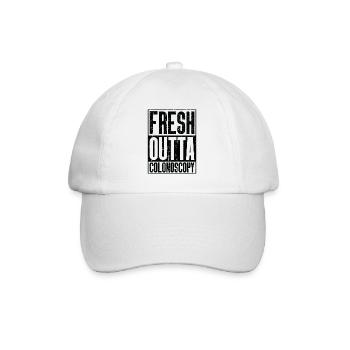 Fresh Outta Surgery - Colonoscopy - Baseball Cap - white/white - Front