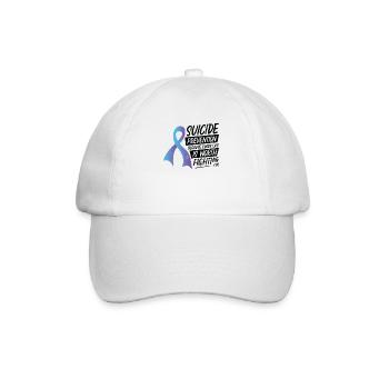 Mental Health Support Week Suicide Prevention - Baseball Cap - white/white - Front