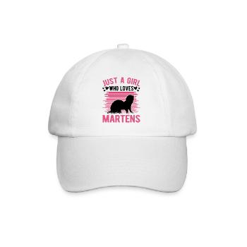 Marten Fille Vison Blaireau Pin Martre - Casquette classique - blanc/blanc - Devant