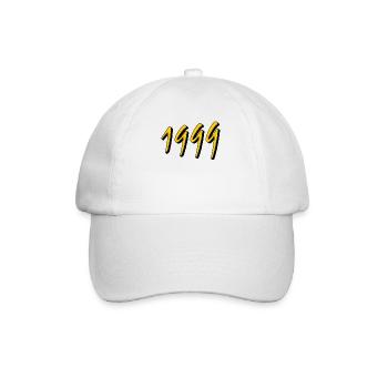 BIRTHDAY YEAR 1999 - Baseball Cap - white/white - Front