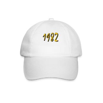 BIRTHDAY YEAR 1982 - Baseball Cap - white/white - Front
