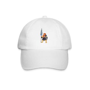 Jeu de rôle Personnage - Combattant - Lion - Casquette classique - blanc/blanc - Devant