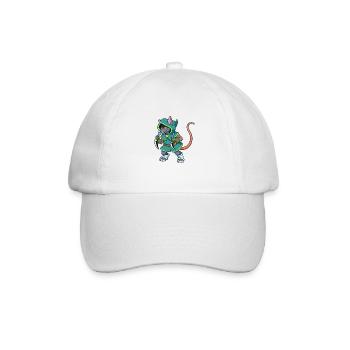 Jeu de rôle Personnage - Voleur - Voleur - Rat - Casquette classique - blanc/blanc - Devant