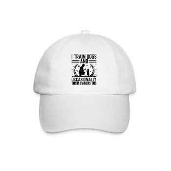 Dog Trainer Dog Training Training Dogs Pet Care Pr - Baseball Cap - white/white - Front