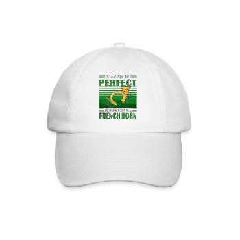 JAGTHORN MAIS JE PEUX SOUFFLER DANS LE COR FRANÇAIS - Casquette classique - blanc/blanc - Devant