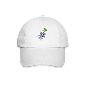 RPG Character - Bard - Radish - Baseball Cap - white/white - Front