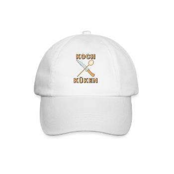 KOCH KÜKEN - Baseballkappe - Weiß/Weiß - Vorne