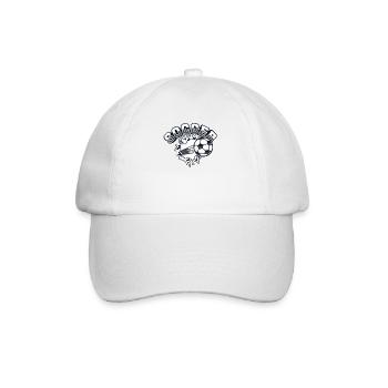 Soccer Soccer Player Professional Soccer God - Baseball Cap - white/white - Front