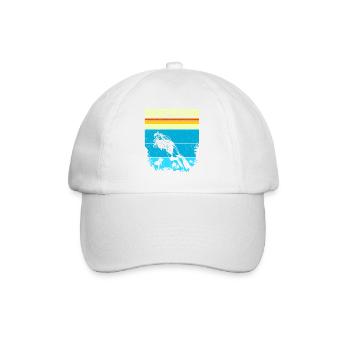 Plongée sous-marine, Plongée sous-marine, Vacances en mer - Casquette classique - blanc/blanc - Devant