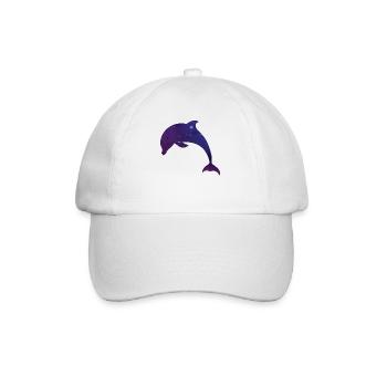 Galaxie de l’espace Dolphin - Casquette classique - blanc/blanc - Devant