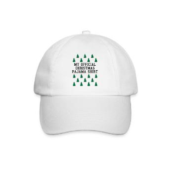 Chemise de pyjama officielle de la forêt de Noël - Casquette classique - blanc/blanc - Devant