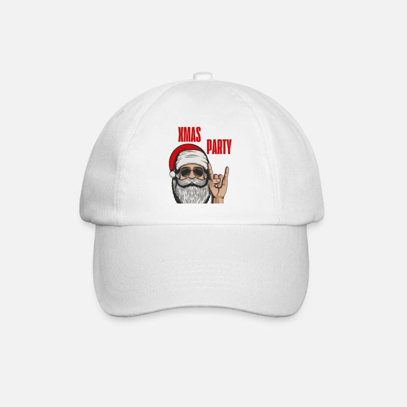 Cool Xmas Party | XMAS - Casquette classique - blanc/blanc